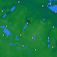 Nearby Forecast Locations - 特罗伦哈根 - 图