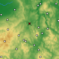 Nearby Forecast Locations - 瓦尔堡 - 图