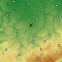 Nearby Forecast Locations - 阿尔滕堡 - 图