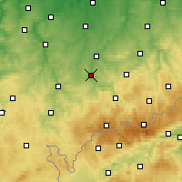 Nearby Forecast Locations - 茨维考 - 图