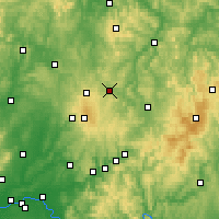 Nearby Forecast Locations - 劳特尔巴赫 - 图