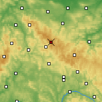 Nearby Forecast Locations - Rennsteig - 图