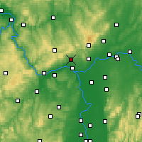 Nearby Forecast Locations - 威斯巴登 - 图
