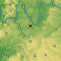 Nearby Forecast Locations - 维尔兹堡 - 图