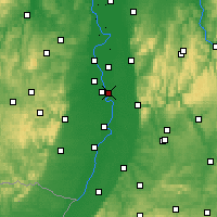 Nearby Forecast Locations - Neuostheim/Neuhermsheim - 图