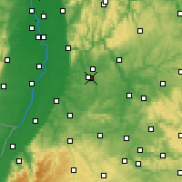 Nearby Forecast Locations - Kraichgau - 图