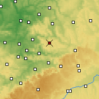 Nearby Forecast Locations - 凯塞尔斯巴赫 - 图