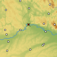 Nearby Forecast Locations - 雷根斯堡 - 图