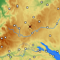 Nearby Forecast Locations - Klippeneck - 图