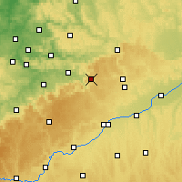 Nearby Forecast Locations - 盖斯林根安德尔斯泰格 - 图