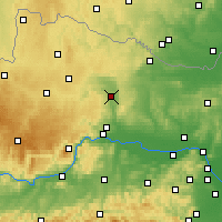 Nearby Forecast Locations - 坎普河畔加尔斯 - 图