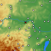 Nearby Forecast Locations - 多瑙河畔圖爾恩 - 图