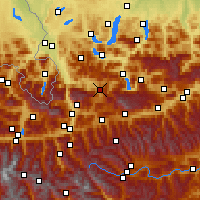 Nearby Forecast Locations - Annaberg im Lammertal - 图