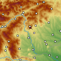 Nearby Forecast Locations - 格拉茨附近圣拉德贡德 - 图