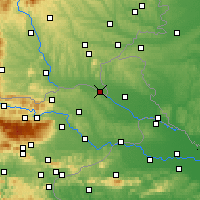 Nearby Forecast Locations - 巴特拉德克斯堡 - 图