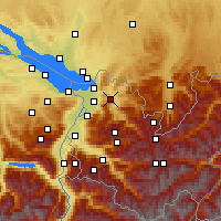 Nearby Forecast Locations - 阿尔贝施文德 - 图