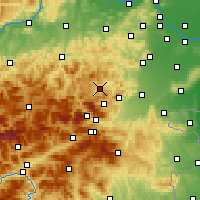 Nearby Forecast Locations - 古滕斯泰因 - 图