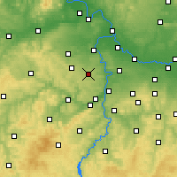 Nearby Forecast Locations - 布拉格 - 图