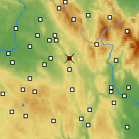 Nearby Forecast Locations - 奧爾利采河畔烏斯季 - 图