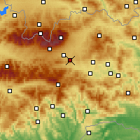 Nearby Forecast Locations - Švábovce - 图