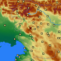 Nearby Forecast Locations - Vojsko - 图