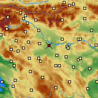 Nearby Forecast Locations - 卢布尔雅那 - 图