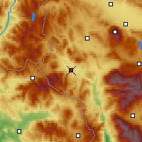 Nearby Forecast Locations - Kustendil - 图