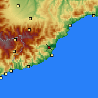 Nearby Forecast Locations - 阿尔本加 - 图