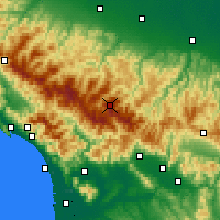 Nearby Forecast Locations - Monte Cimone - 图