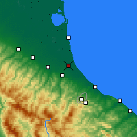 Nearby Forecast Locations - 切尔维亚 - 图