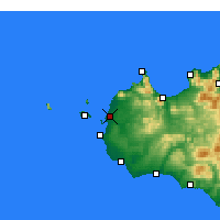 Nearby Forecast Locations - 特拉帕尼 - 图