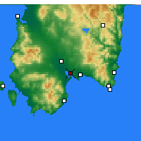 Nearby Forecast Locations - 卡利亚里 - 图