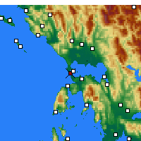 Nearby Forecast Locations - 普雷韋扎 - 图