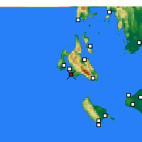 Nearby Forecast Locations - 凯法利尼亚岛 - 图