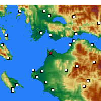 Nearby Forecast Locations - Araxos - 图