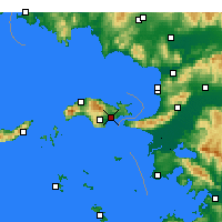 Nearby Forecast Locations - 萨摩斯岛 - 图
