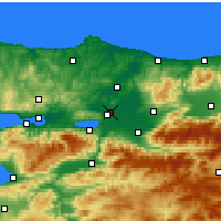 Nearby Forecast Locations - 阿达帕扎勒 - 图