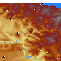 Nearby Forecast Locations - 錫爾特 - 图