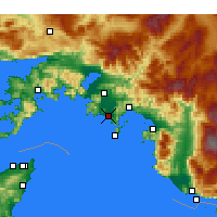Nearby Forecast Locations - 達拉曼 - 图