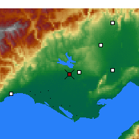 Nearby Forecast Locations - 阿达纳 - 图