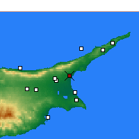 Nearby Forecast Locations - Trikomo - 图