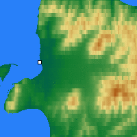 Nearby Forecast Locations - Ponnegyrgyn - 图