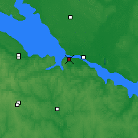Nearby Forecast Locations - 斯韋特洛沃茨克 - 图
