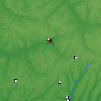 Nearby Forecast Locations - 奧博揚 - 图