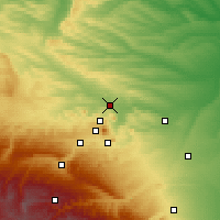 Nearby Forecast Locations - Mineralnye - 图