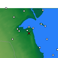 Nearby Forecast Locations - 科威特 - 图