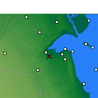 Nearby Forecast Locations - Sulaibiya - 图