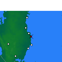 Nearby Forecast Locations - 沃克拉 - 图