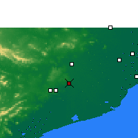 Nearby Forecast Locations - 布巴内什瓦尔 - 图