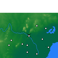 Nearby Forecast Locations - 维杰亚瓦达 - 图